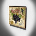 Ver imagem 3 de Quadro Cozinha Vintage Uva Canvas 30x30cm-COZ44