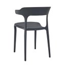 Ver imagem 5 de 2x Cadeira de Jantar Garden Luxo Preta - Kit