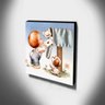 Quadro Infantil Vintage Menino Canvas 30x30cm-INF435 - 3