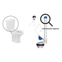 Ver imagem 4 de Kit Completo Reparo Simples Entrada e Saída Caixa Acoplada para o Vaso Incepa 1.6gpf 6.0lpf