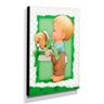 Quadro Infantil Vintage Menino e Cachorro Canvas 40x30cm-INF446 - 2