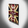 Quadro Keep Calm And Carry On Canvas 40x30cm-KCA02 - 3