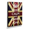 Quadro Keep Calm And Carry On Canvas 40x30cm-KCA02 - 2