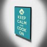 Quadro Keep Calm And Cook On Canvas 40x30cm-KCA30 - 3