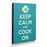 Quadro Keep Calm And Cook On Canvas 40x30cm-KCA30 - 2