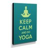 Quadro Keep Calm And Do Yoga Canvas 40x30cm-KCA13 - 2