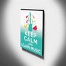 Quadro Keep Calm And Learn Music Canvas 40x30cm-KCA54 - 3