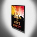 Ver imagem 3 de Quadro Keep Calm And Let's Party Canvas 40x30cm-KCA24
