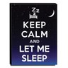 Quadro Keep Calm And Let Me Sleep Canvas 40x30cm-KCA81 - 1