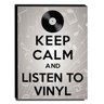 Quadro Keep Calm And Listen To Viny Canvas 40x30cm-KCA50 - 1