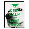 Quadro Keep Calm And Love Dogs Canvas 40x30cm-KCA85 - 1