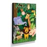 Quadro Infantil Animais Canvas 40x30cm-INF170 - 2
