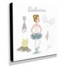 Quadro Infantil Bailarina Canvas 30x30cm-INF162 - 2