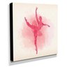 Quadro Infantil Bailarina Canvas 30x30cm-INF163 - 2