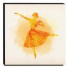 Quadro Infantil Bailarina Canvas 30x30cm-INF164 - 1