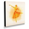 Quadro Infantil Bailarina Canvas 30x30cm-INF164 - 2