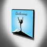 Quadro Infantil Bailarina Canvas 30x30cm-INF183 - 3
