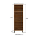 Ver imagem 2 de Armário Torre Quente 2 Fornos 4 Portas Nature Off White 220x70 cm Safira