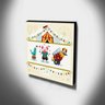 Quadro Infantil Circo Canvas 30x30cm-INF341 - 3