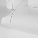 Ver imagem 2 de Jogo de Cama Lençol Queen 6 Peças 400 Fios Ponto Palito Hotel