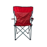 Cadeira para Camping Dobravel Portatil Confort 120kg Vermlha Lu0098_vm - 5