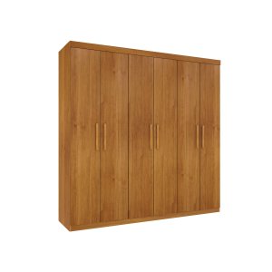 Guarda Roupa Casal Olimpo 6 Portas 3 Gavetas Tcil Cinamomo