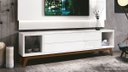 Ver imagem 2 de Rack para TV Delux 1.8 Branco - Móveisaqui