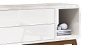 Ver imagem 3 de Rack para TV Delux 1.8 Branco - Móveisaqui