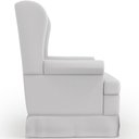 Ver imagem 7 de Poltrona De Amamentação Com Balanço e Puff P02 Capitonê Facto Branco - Lyam Decor