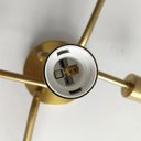 Ver imagem 6 de Lustre Sputnik 5 Lampadas E27 Luminaria Aranha Assimetrico Decoraçao Quarto Sala Recepçao Iluminaçao