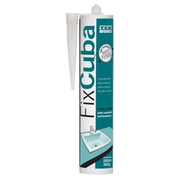 Cola De Silicone 380 G Fixa Cuba Tekbond - 1