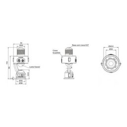Kit com 2 Sensores de Presença C/ Fotocélula para Lâmpada Soquete E27 - 3