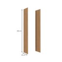 Ver imagem 3 de Painel Lateral Geladeira Cozinha 230cm Isabelle