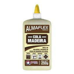 Cola Para Madeira 250gr Colagens E Reparos Almaflex - 2