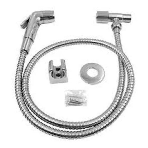 Ducha Higiênica C/Registro e Gatilho Cromado 1/4 de Volta