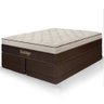 Cama Box com Saia + Colchão King Size Santiago Molas Ensacadas Pillow Paparazzi 193x203x70cm - - 2