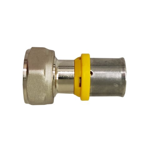 Conector Fêmea Móvel Prensar Gás 26mmx1" Multicamada Sferagas Kit com 4 Unidades
