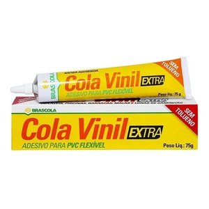 Cola Vinil 75g Para Lona Barraca Piscina Boia Inflável