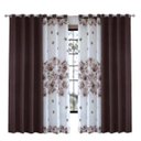 Ver imagem 3 de Cortina Combinada Horto Chocolate Sultan