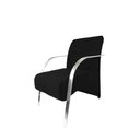 Ver imagem 1 de Poltrona Decorativa com Braços de Alumínio - Preto