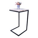 Ver imagem 1 de Mesa Industrial Lateral de Canto Apoio:preto