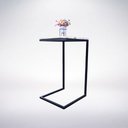 Ver imagem 2 de Mesa Industrial Lateral de Canto Apoio:preto