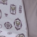 Ver imagem 2 de Cueiro Duplo Tecebem Baby Cristina Malha Estampado kinder Rosa