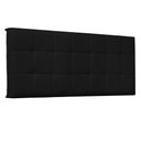 Ver imagem 1 de Cabeceira Painel King 1,95m Verona Corano - Pallazio - Preto