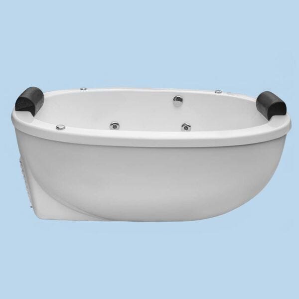 Banheira Hidromassagem Autoportante Salvador - 1,90x1,10x0,50 - Acrílico - 6 Jatos Plus - - 110v - 1