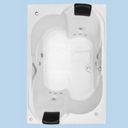 Ver imagem 1 de Banheira Hidromassagem Retangular Londrina - 1,70x1,20x0,50 - Acrílico - 6 Jatos Plus - Aquecedor - 
