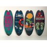 Kit 4 Prancha Surf Summer Mdf 40x15cm Decoração Praia Verão - 1