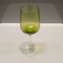 Ver imagem 5 de Jogo 2 Peças Taça de Vidro 460ml Verde 24x9x9cm Vinho Água Espumante Champagne