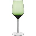 Ver imagem 1 de Jogo 2 Peças Taça de Vidro 460ml Verde 24x9x9cm Vinho Água Espumante Champagne