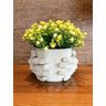 Vaso de Cimento Decorativo com Planta Cachepot Hands - 5
